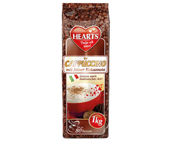 

Растворимый капучино Hearts Kakaonote 1 кг