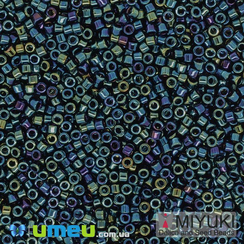 

Бисер японский Miyuki Delica 11/0 DB002, Ирис синий, 3 г (BIS-039779)
