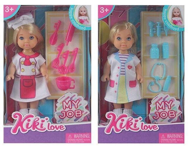 

Кукла маленькая 2 вида(доктор и повар), в коробке 88029