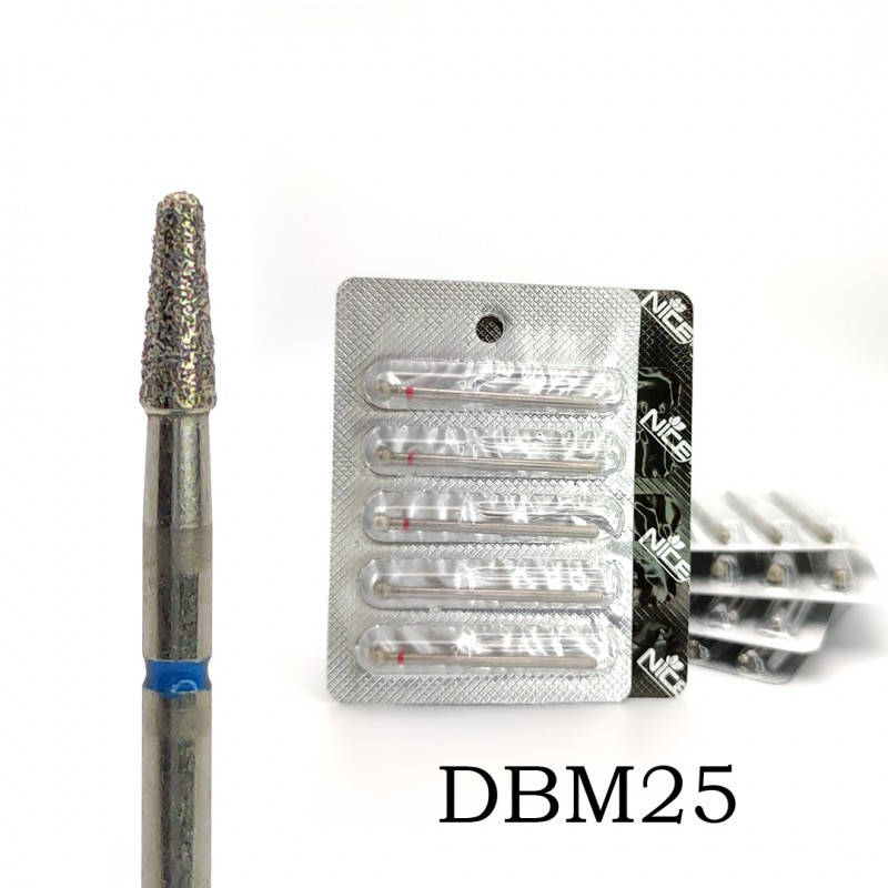 

Алмазная фреза Nice for you DBM25 5 шт, Синий
