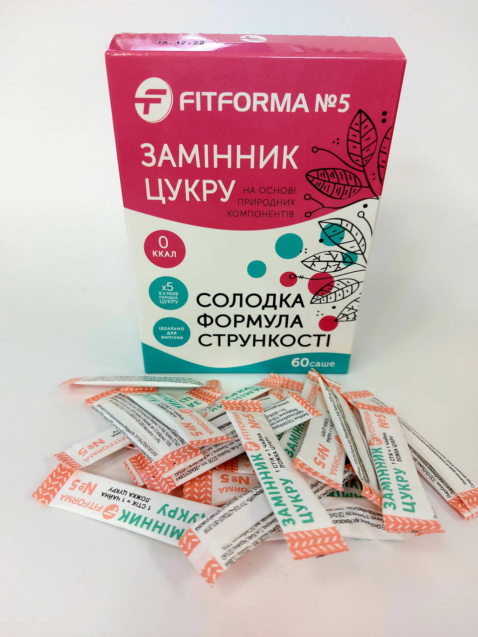 

Сахарозаменитель "Фитформа №5" в саше (60 шт)