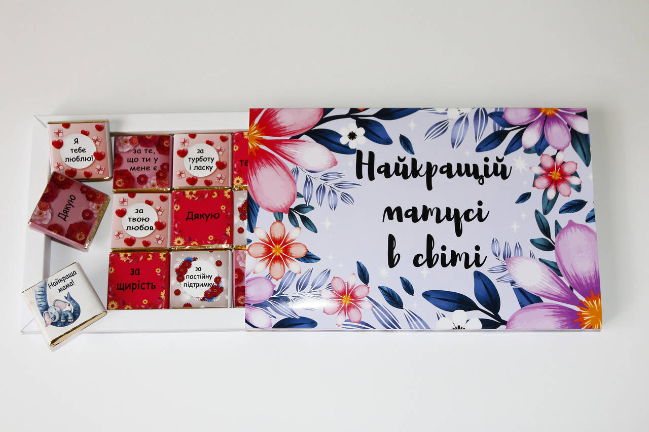 

Шоконабор Найкращій матусі в світі - подарок маме на День матери