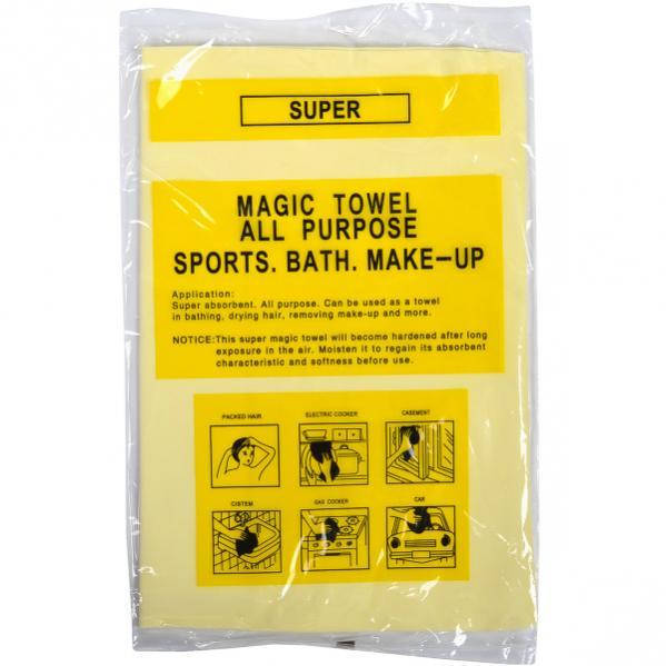 

Тряпка Magic Towel супер магическая для впитывания влаги 30/40, Желтый