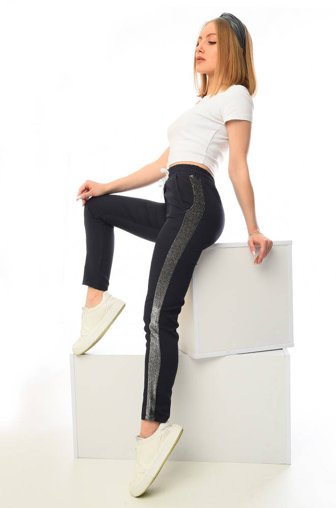 

Штаны женские черные ААА 142745M, Черный