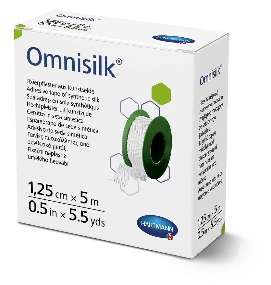 

Omnisilk / Омнисилк - гипоаллергенный пластирь из шелка 1,25 см х 5 м