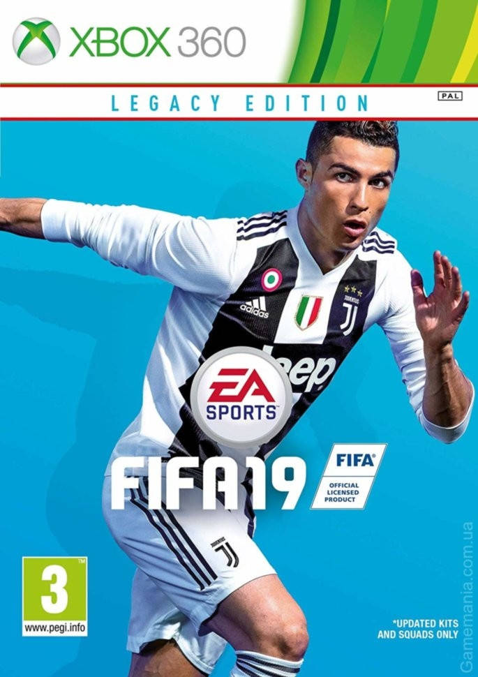 

Fifa 19 для Xbox 360 (фифа 19 для иксбокса 360)