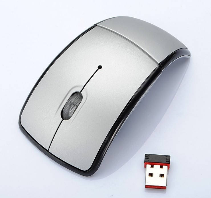 

Беспроводная складная компьютерная мышь 2.4G ZD-1 Серый