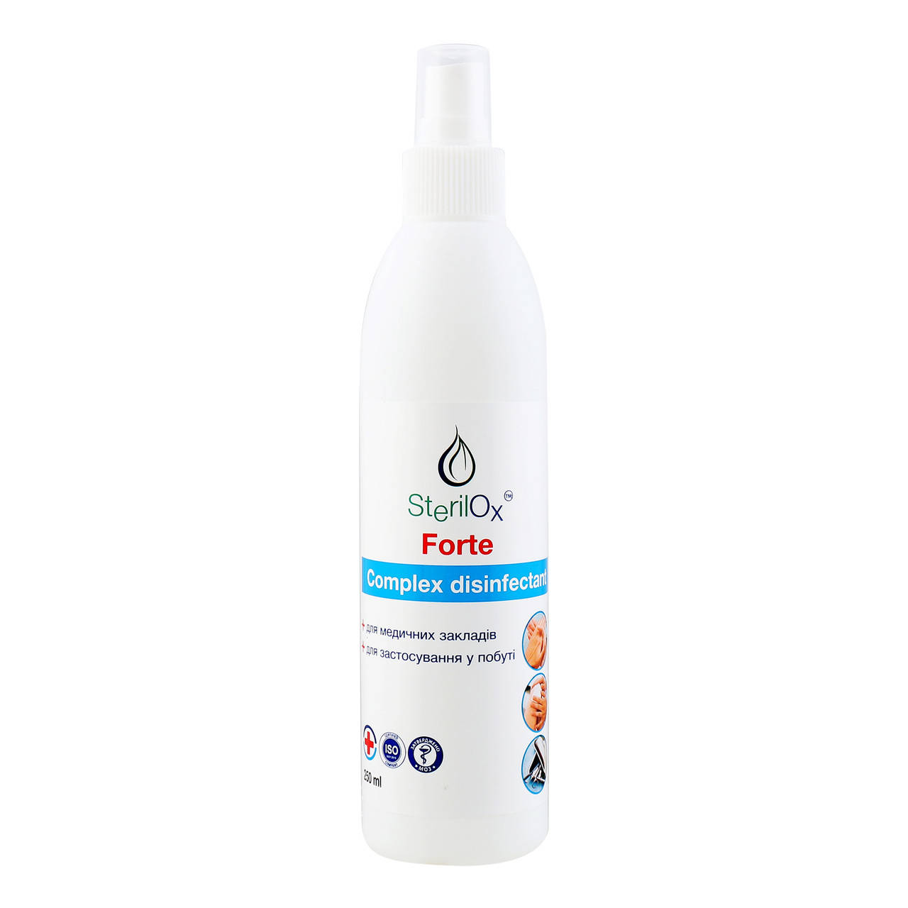 

Дезинфицирующее средство SterilOx Forte 250 мл