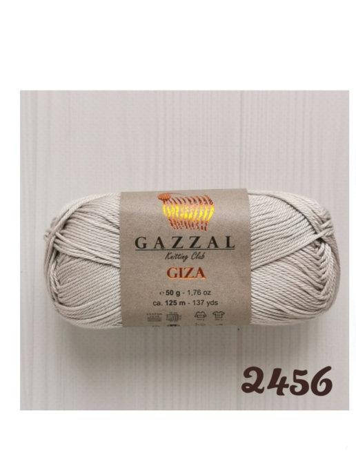 

Пряжа Gazzal Giza 2456 (Газзал Гиза) 100% мерсеризованный хлопок