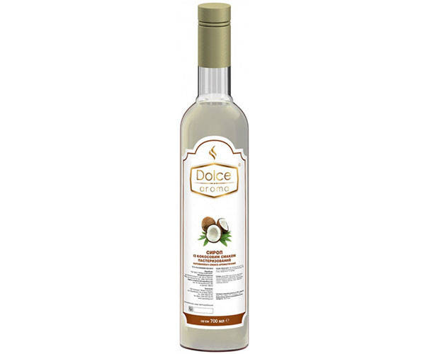 

Сироп Dolce Aroma Кокос 700 мл
