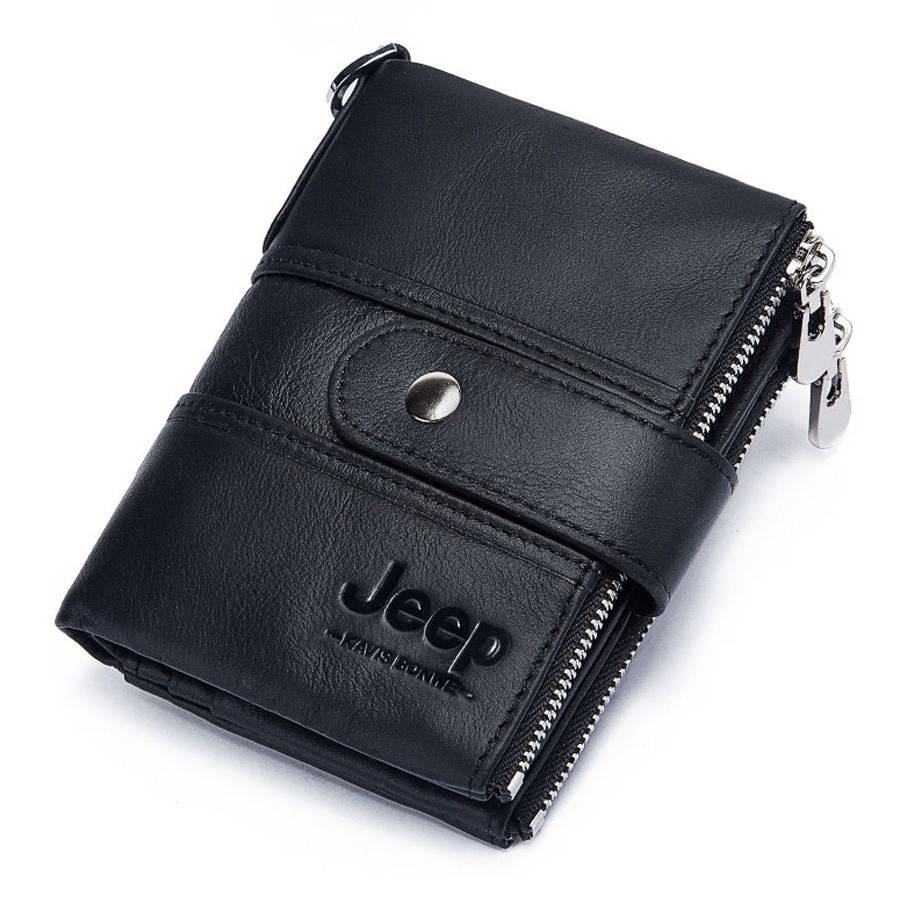 

Мужской кошелек из натуральной кожи. Кожаный кошелек мужской портмоне из кожи Черный