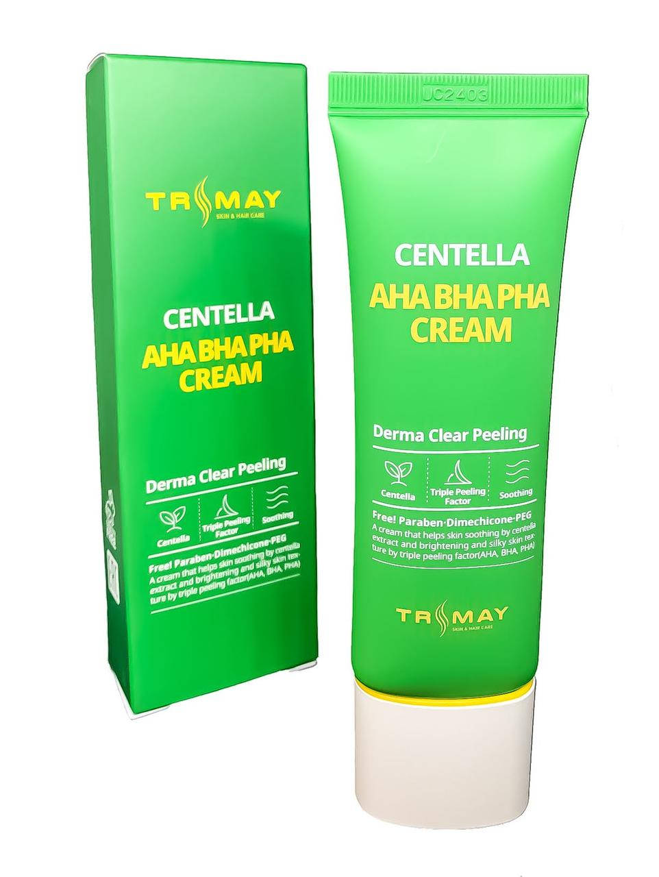 

Крем с кислотами и центеллой TRIMAY Centella AHA BHA PHA cream