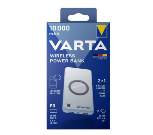 

Powerbank VARTA 57913 Wireless 10000 QC 3.0 Quick Charge 3.0 12V