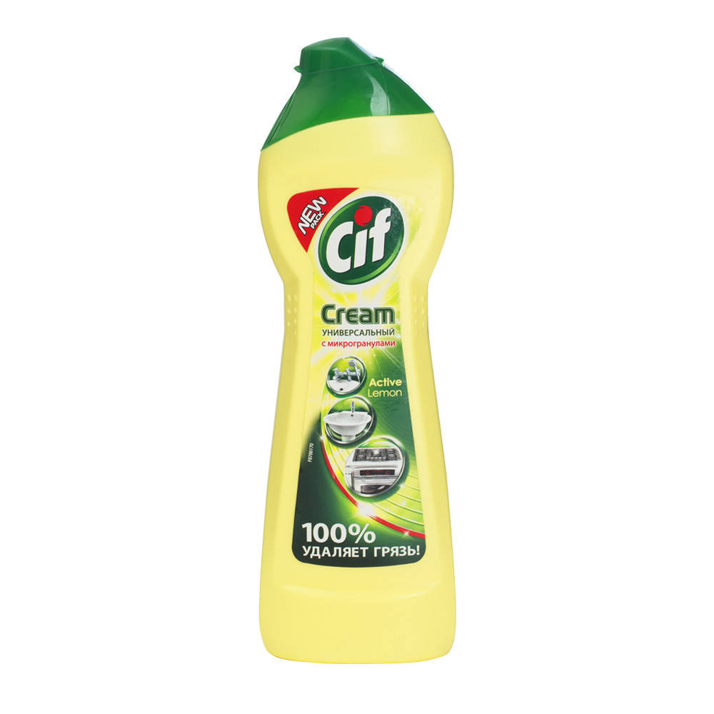 

Крем для чистки 250мл Cif Актив Лимон