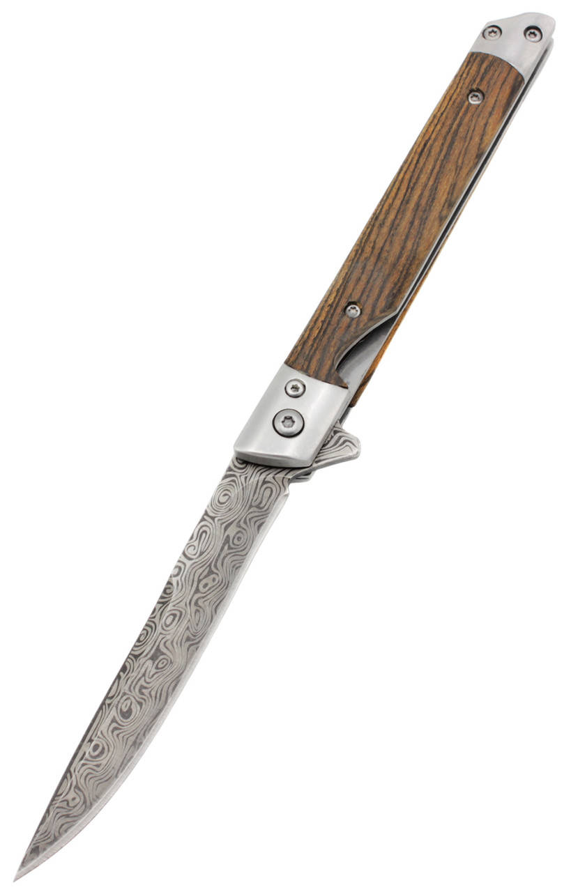 

Нож складной Aiboduo M390 Damask