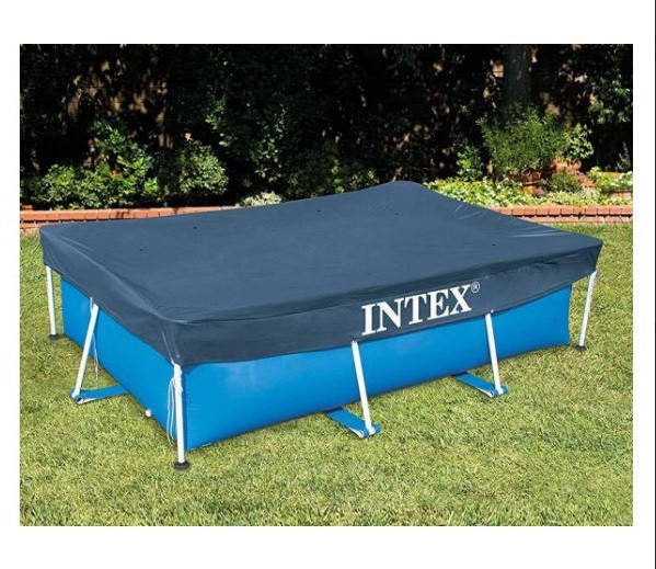 

Тент - чехол для прямоугольного каркасного бассейна Intex 28038 (300*200 см)