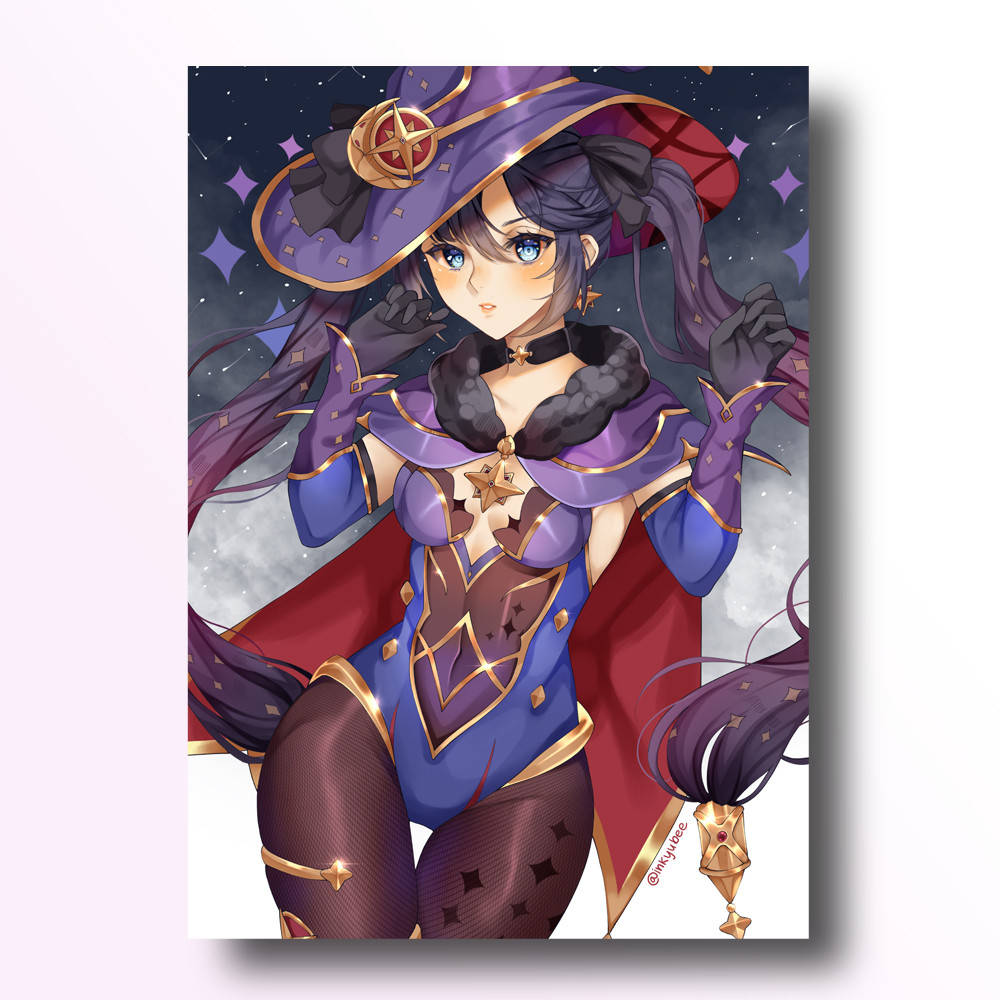 

Плакат А3 Геншин импакт 01