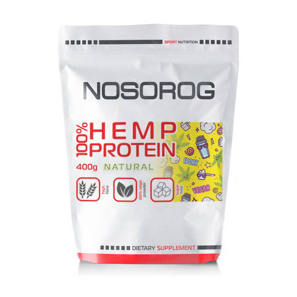 

Конопляный протеин Носорог / Nosorog Nutrition Hemp Protein 100% (400 g, pure)