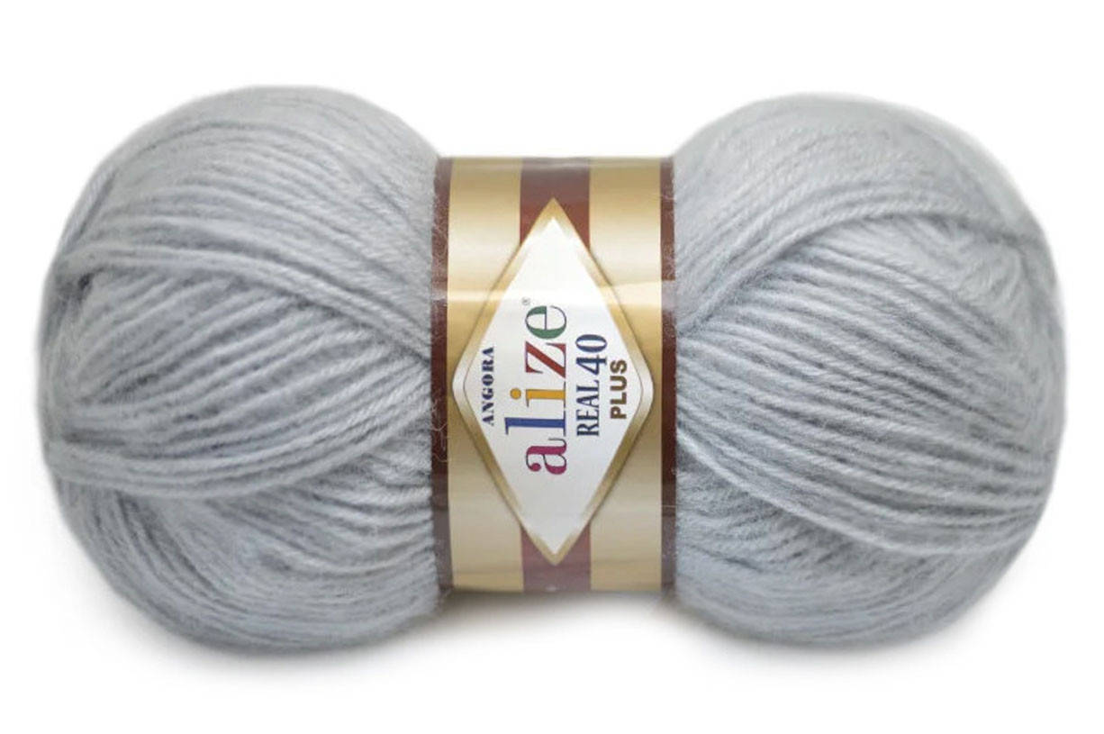 

Alize Angora Real 40 Plus, Серый №21