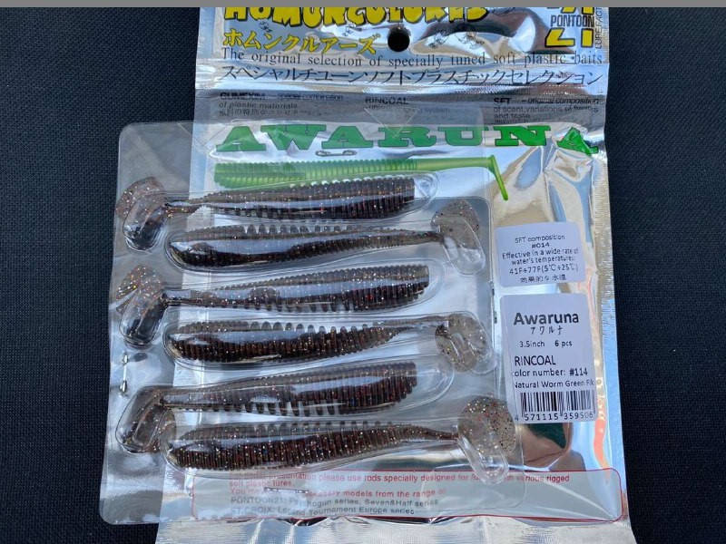 

Виброхвост Силикон Pontoon21 Awaruna 3.5