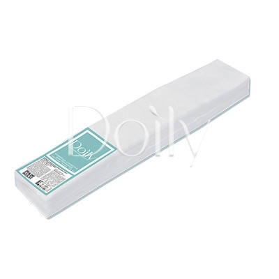 

Воротничок-салфетка для парикмахеров Doily 7 х 40 см гладкие (100 штук), Белый