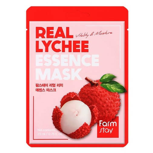 

Тканевая маска с экстрактом личи FarmStay Real Lychee Essence Mask 23 ml