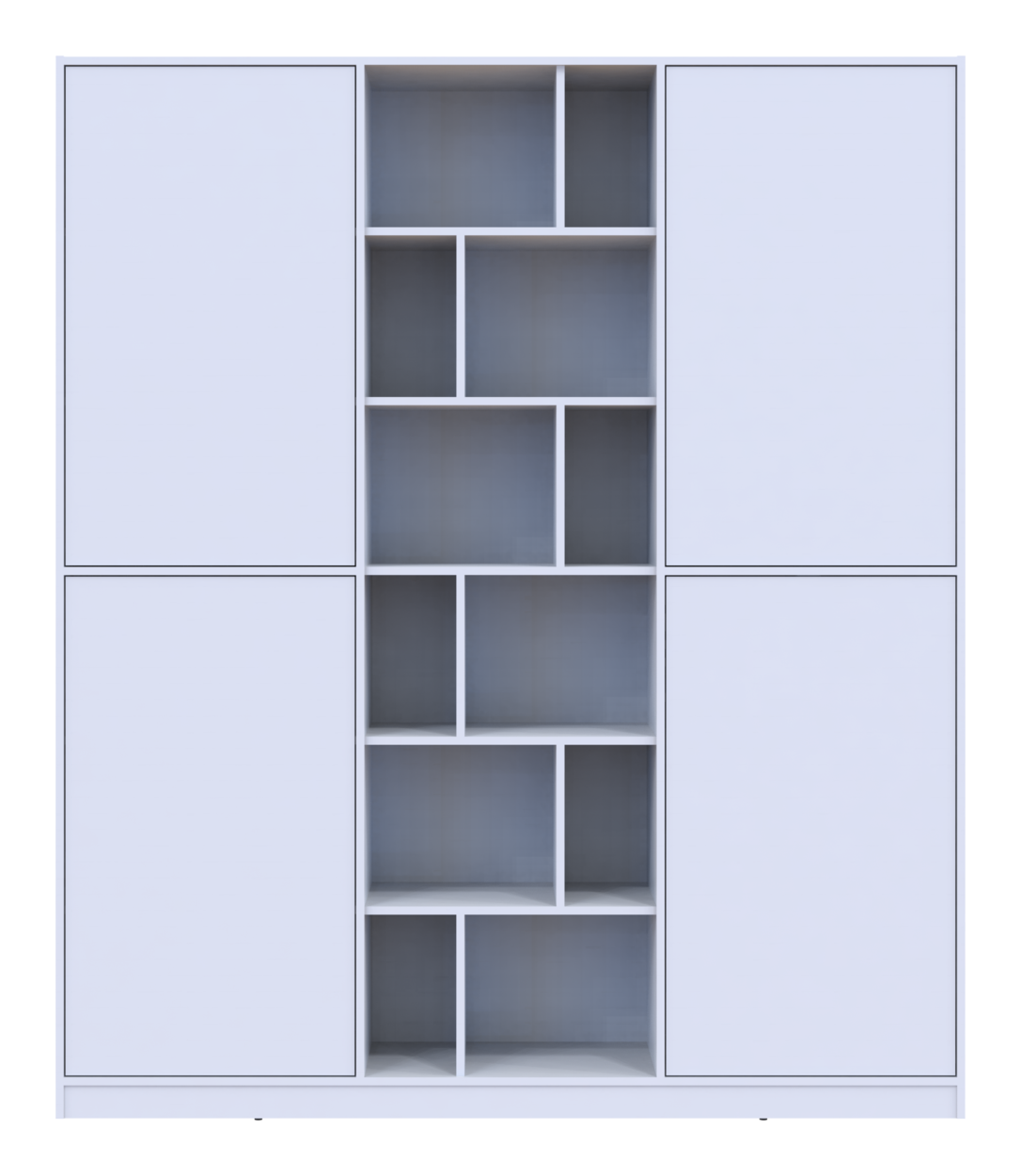 Шафа для одягу Doros Морган Білий ДСП 180х38.5х210 (42001246) 7