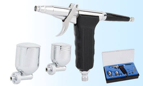 

Аэрограф профессиональный пистолетного типа Ø сопла 0.3мм. FENGDA BD-116