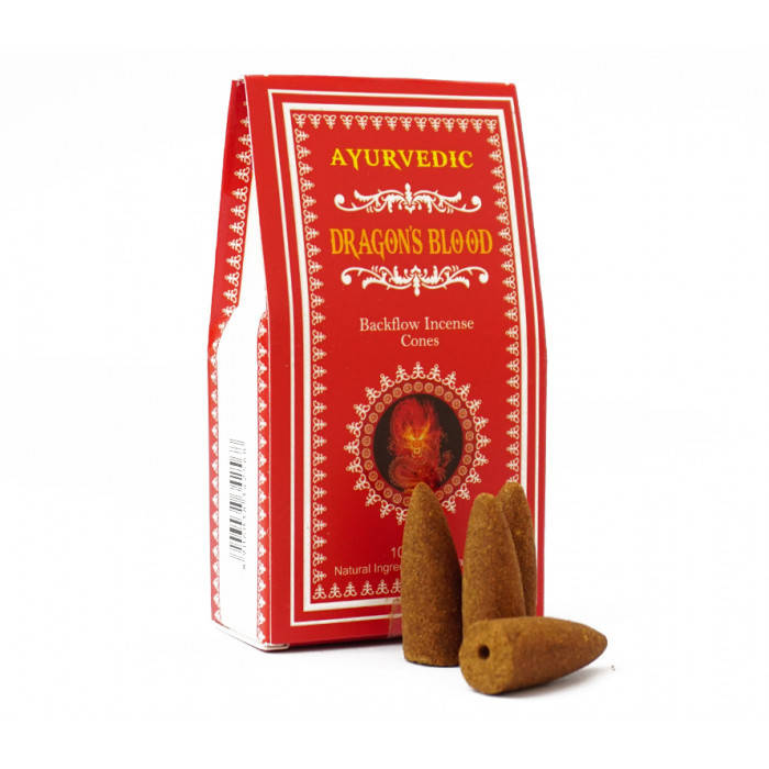

Ароматические конусы для Backflow Ayurvedic Кровь дракона