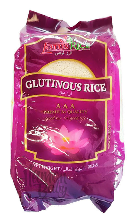 

Клейкий рис премиум качества ААА, 2 кг, ТМ Lotus Rice, Вьетнам