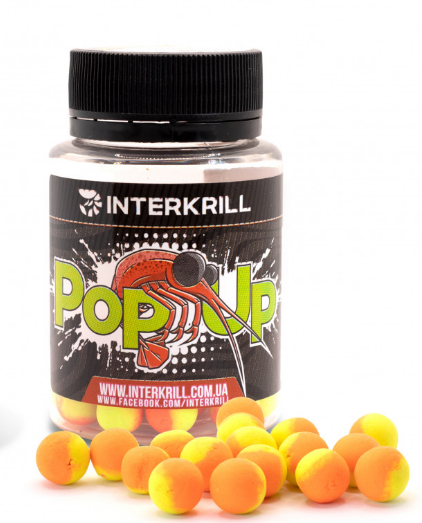 

Бойлы плавающие ( POP-UP ) Interkrill Криль-Манго Ø10 мм 20 гр