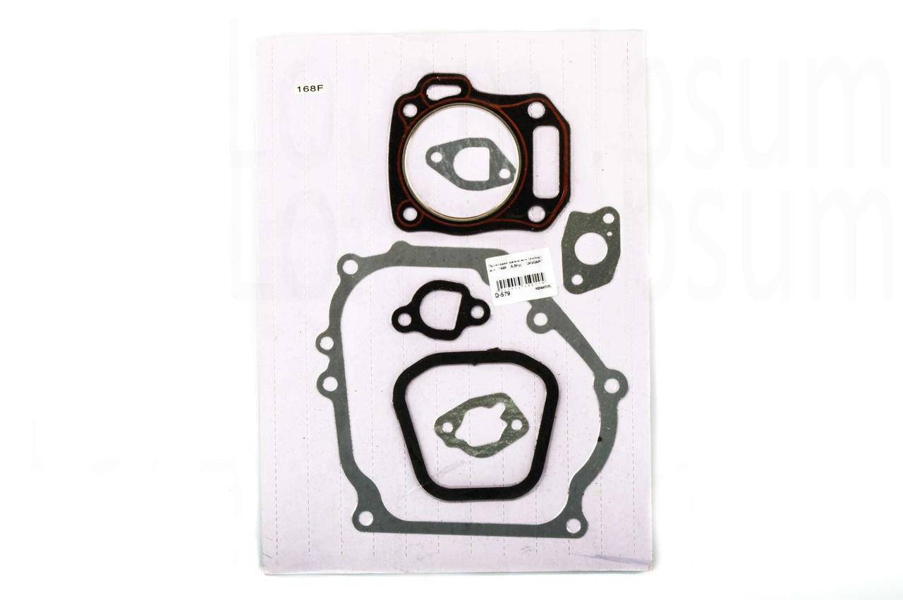 

Прокладки двигателя (набор) на мотоблок 168F (6,5Hp) DIGGER