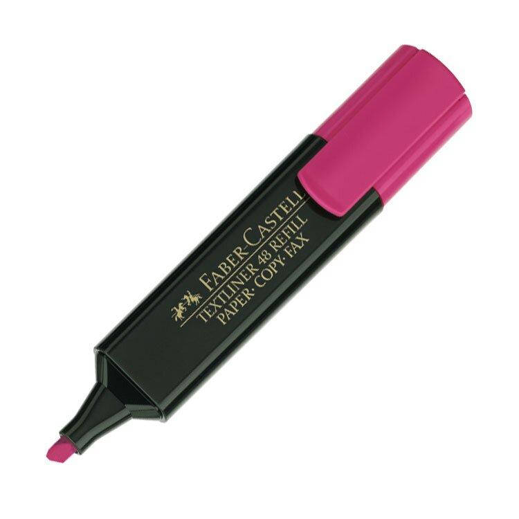 

Маркер текстовый 154828 TEXTLINER, розовый Faber Castell /10 /
