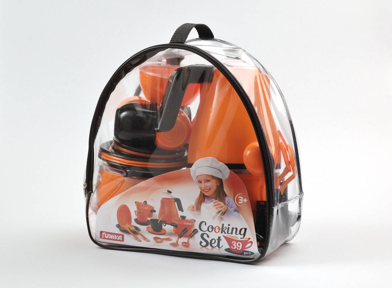 

Набор посуды "Cooking Set", 39 предметов, в сумке 28*26*10см, ТМ Юника, Украина
