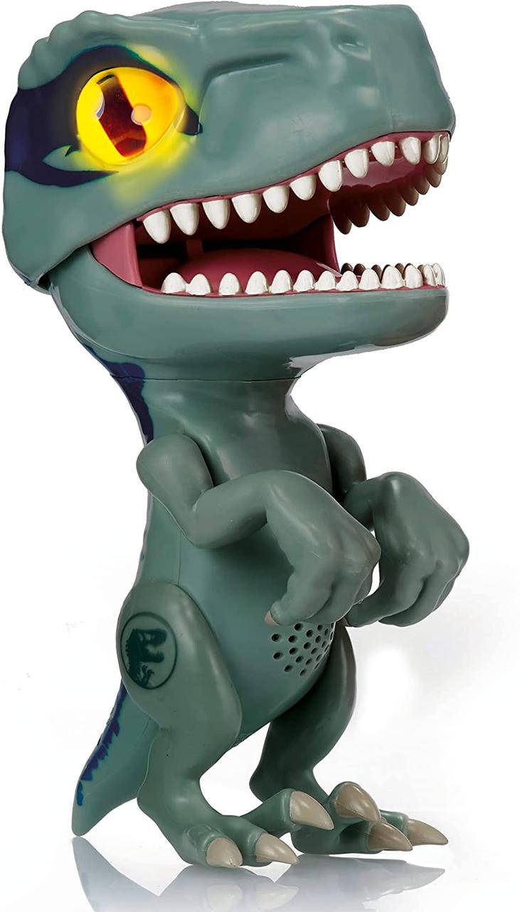 

Интерактивная игрушка велоцираптор (звук + свет) Мир Юрского Периода + Blue Trigger Chomper + Jurassic World
