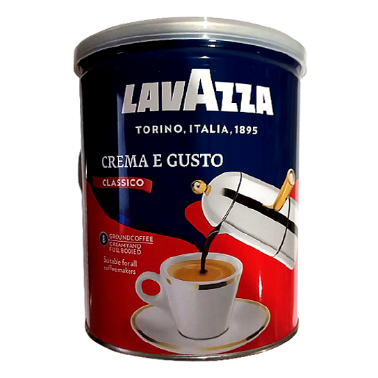 

Кава Лавацца крема густо ж/б Lavazza crema gusto 250g 12шт/ящ (Код : 00-00000300)