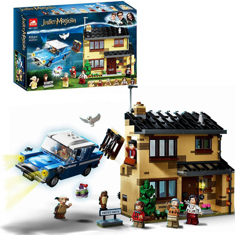 

*Конструктор "Тисовая улица, дом 4" (по мотивам Harry Potter) 825 деталей арт. 11571