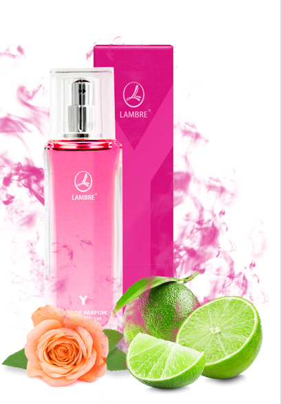 

Парфюмированная вода LAMBRE, цветочно-цитрусовый, романтический и нежный аромат, Y for Her, 50 ml
