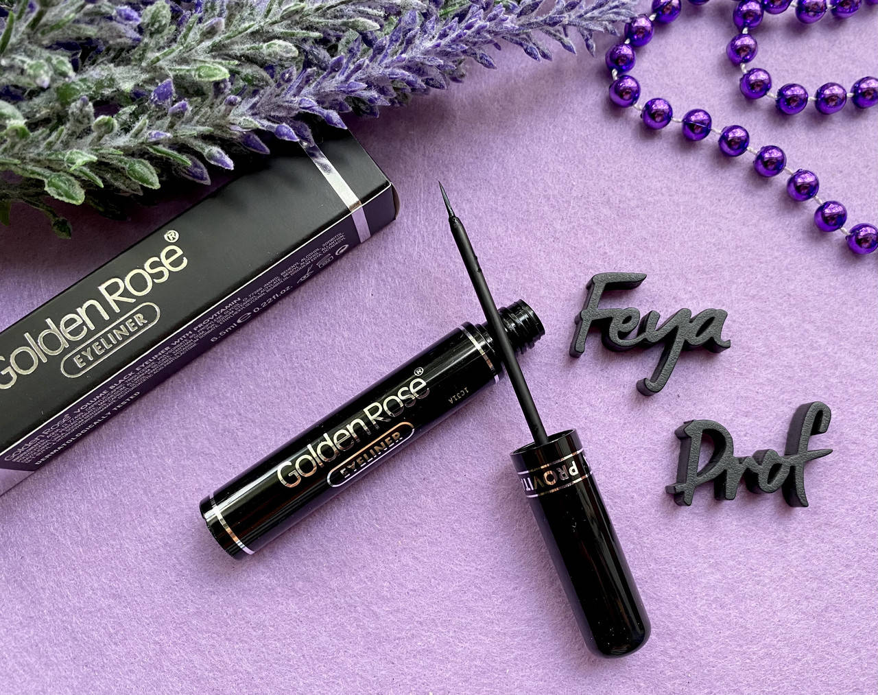 

Подводка для глаз GOLDEN ROSE VOLUME Eyeliner, Черный