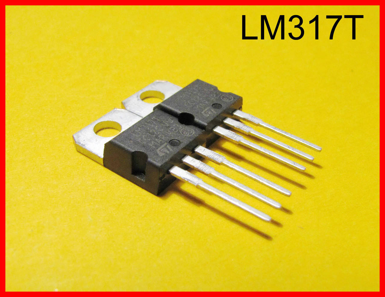 

LM317T, регулируемый cтабилизатор.