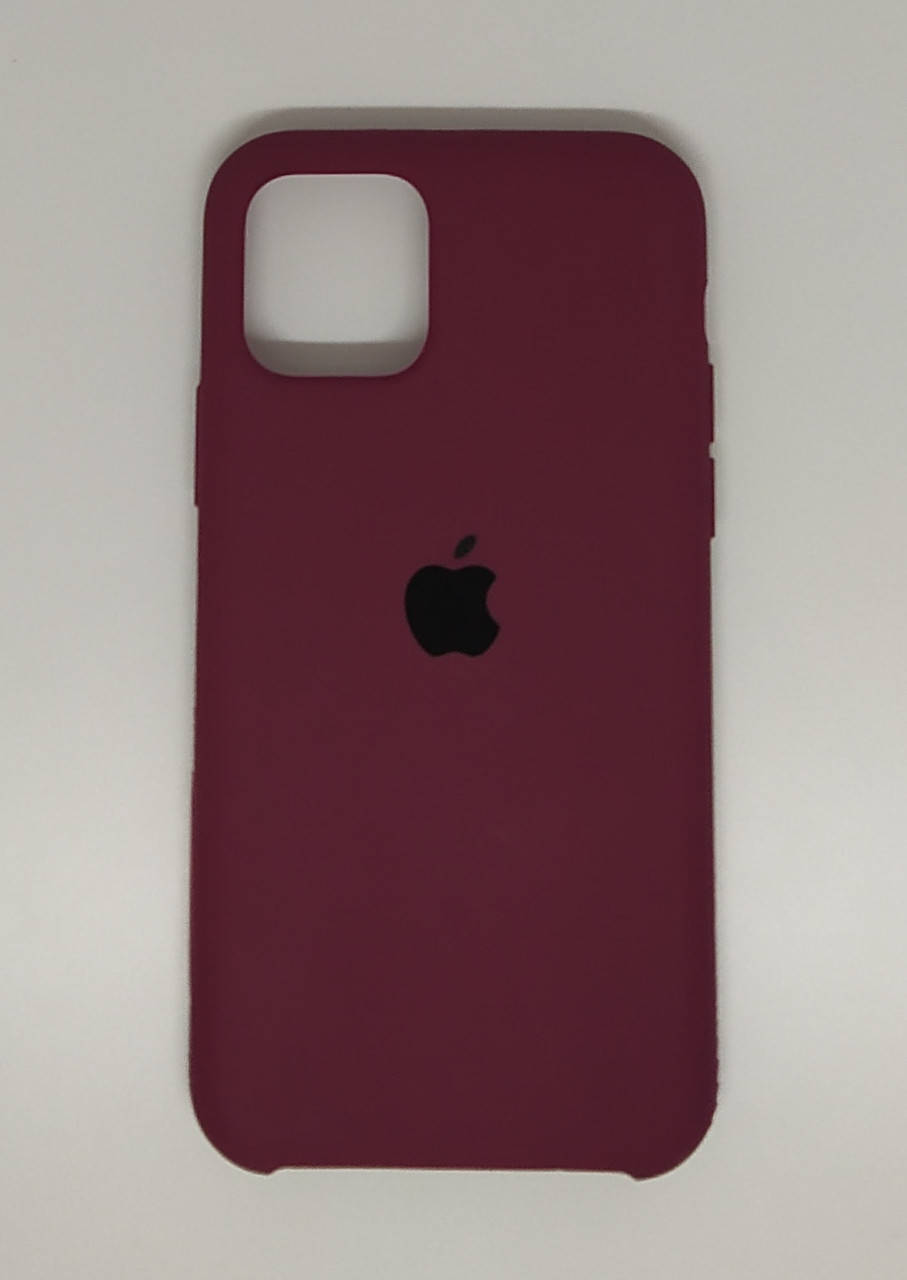 

Силиконовый чехол Apple Silicone Marsala для iPhone 11 - "Марсала №52"