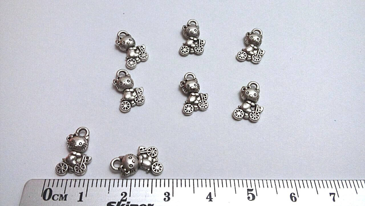 

Подвеска Китти на велосипеде 1 см