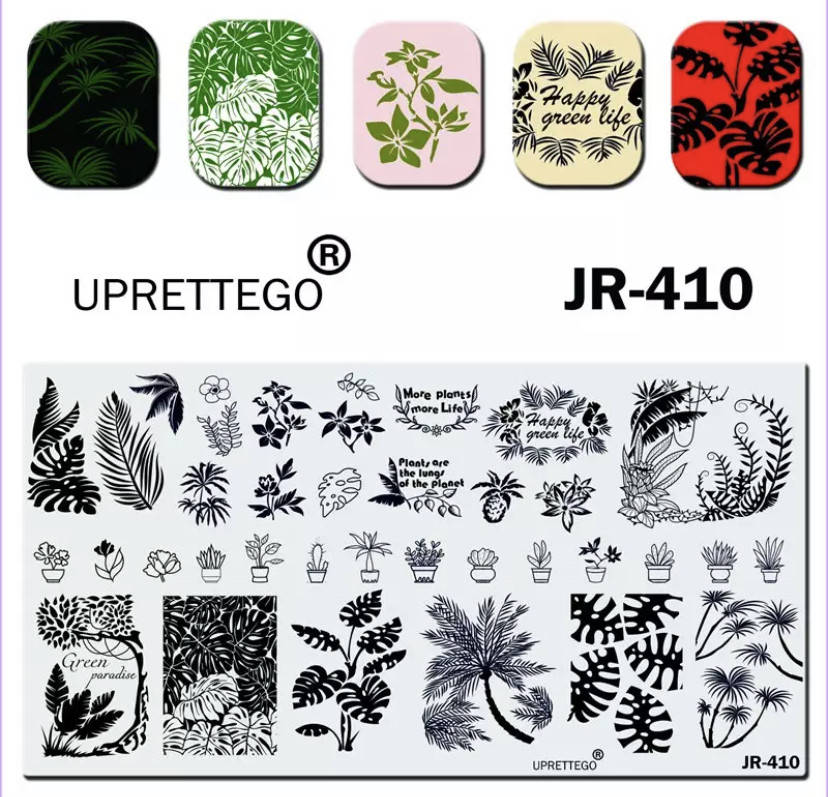 

Пластина для стемпинга JR 410