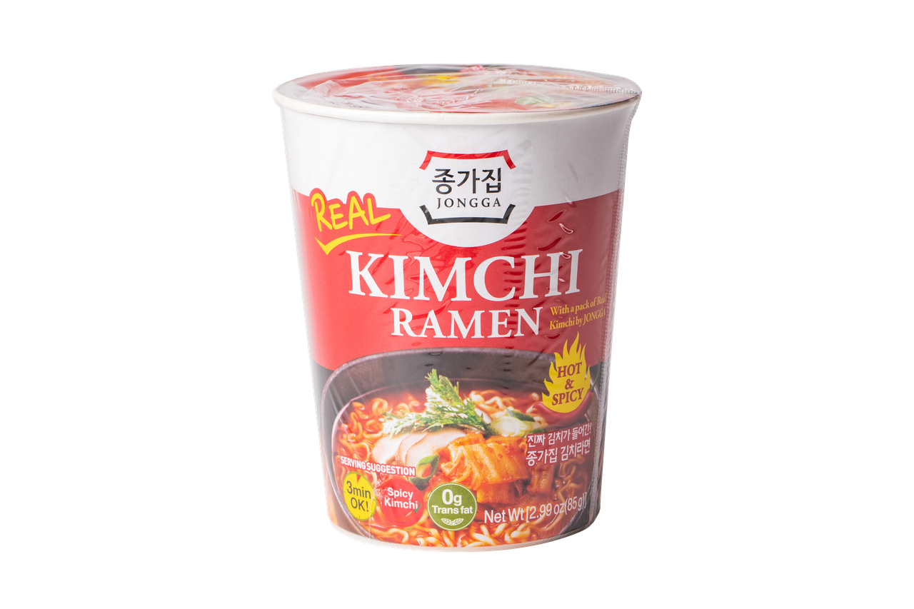 

Локшина швидкого приготування Kimchi Ramen JONGGA 85 г