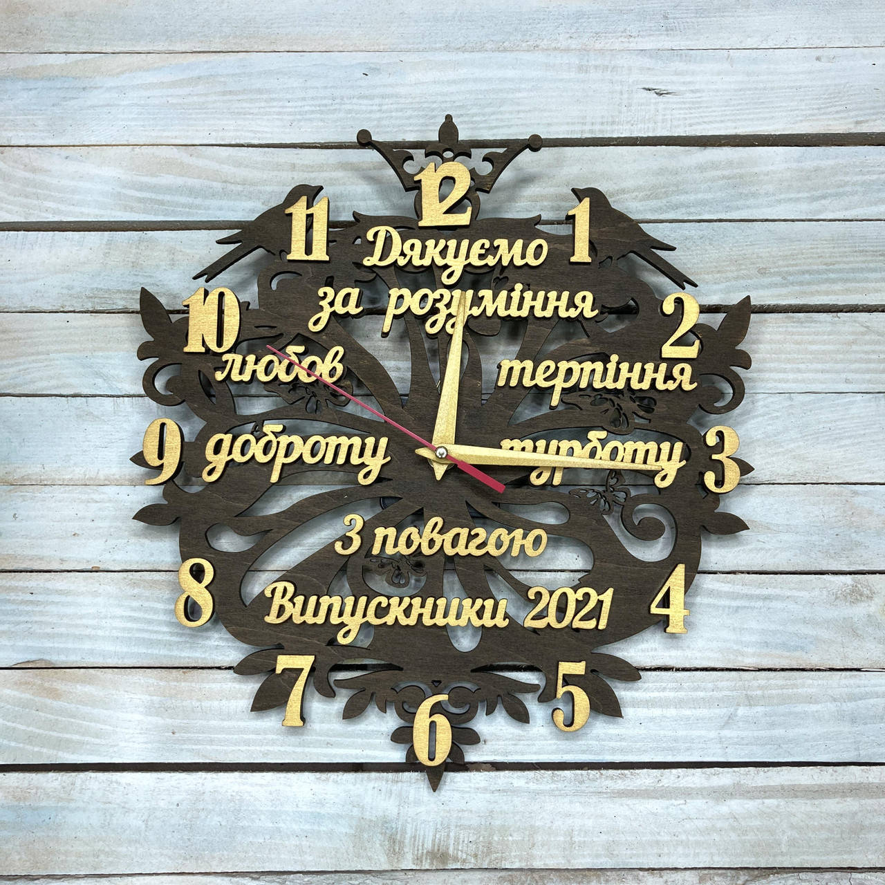 

Часы настенные, подарок учителю, часы с пожеланиями, подарок от выпускников 400