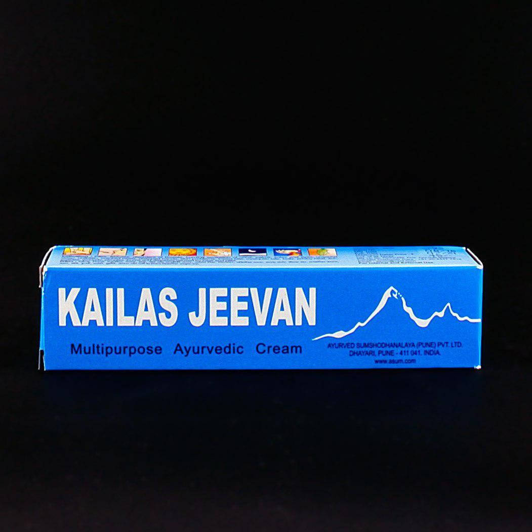 

Кайлаш Дживан (Kailas Jeevan) - аюрведический многофункциональный крем-бальзам, 20 мл
