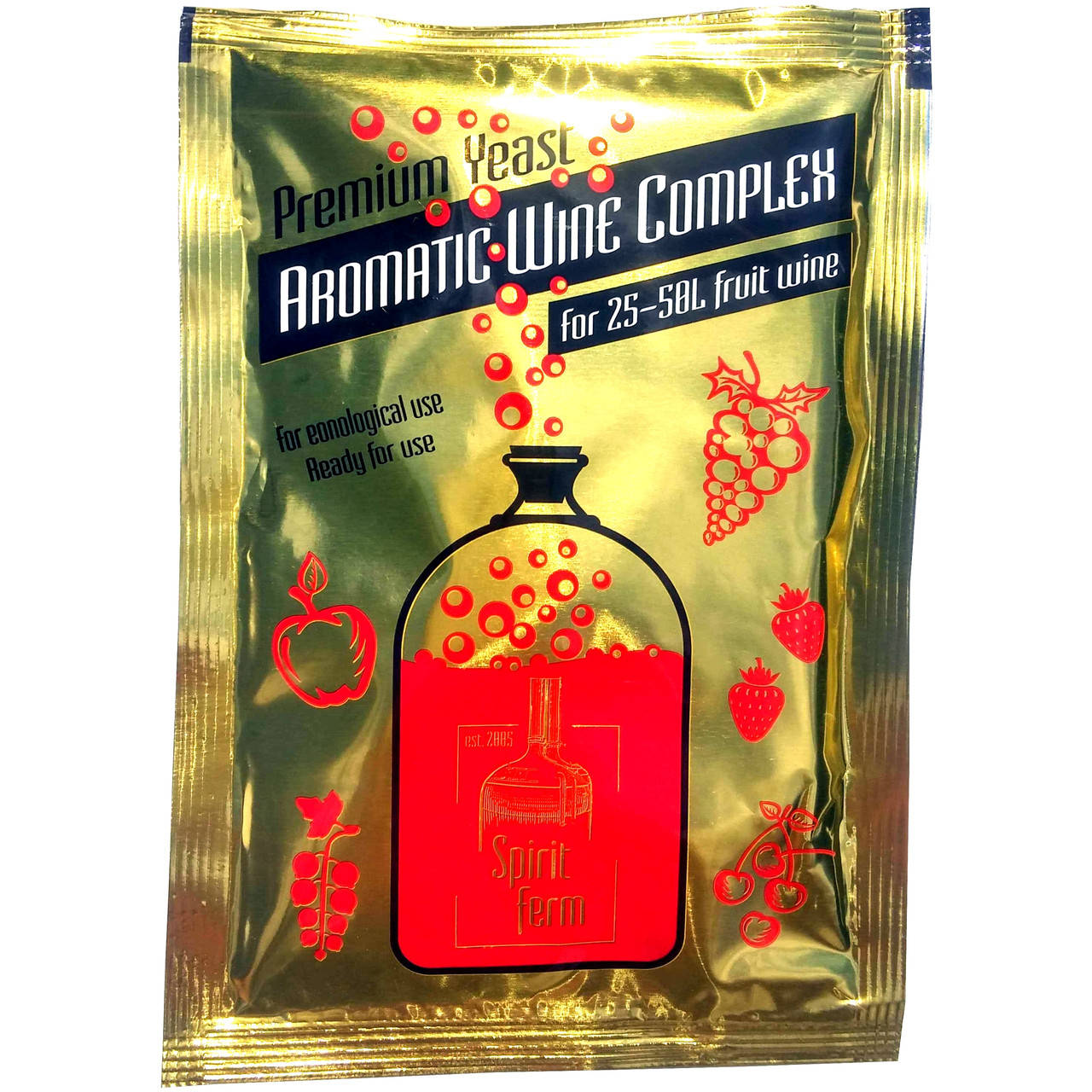 

Винные сухие дрожжи Spirit Ferm Aromatic Wine Complex