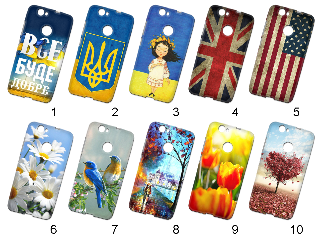 

Силиконовый чехол с рисунком для Huawei Nova