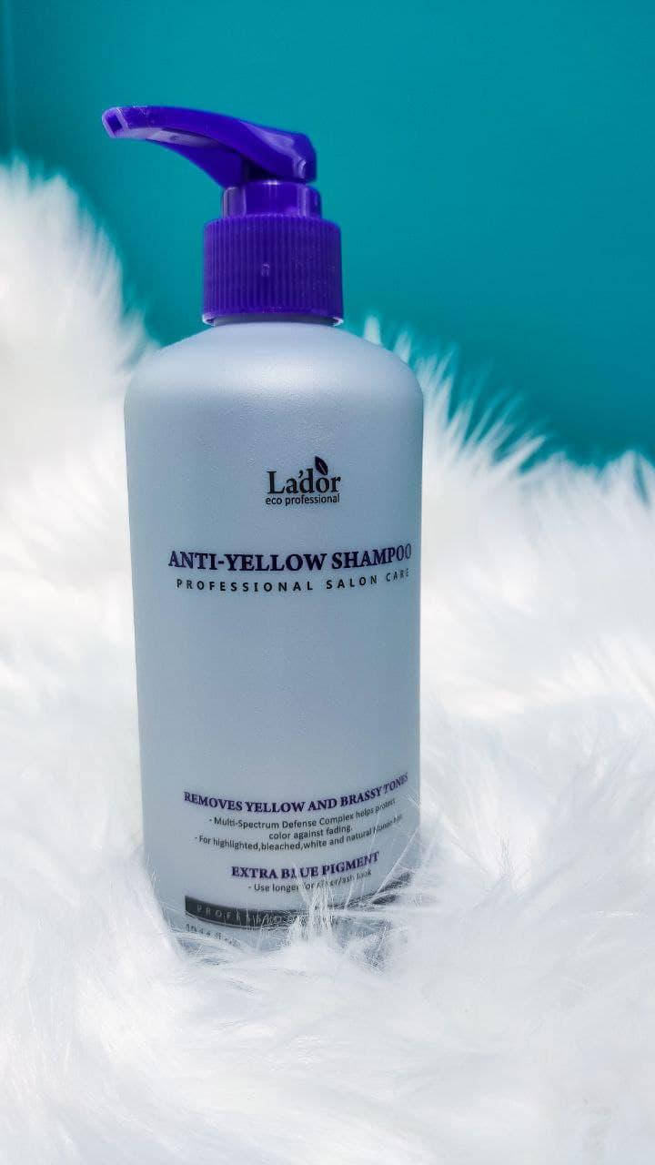 

Шампунь для устранения желтизны волос Lador Anti-yellow shampoo 300 мл