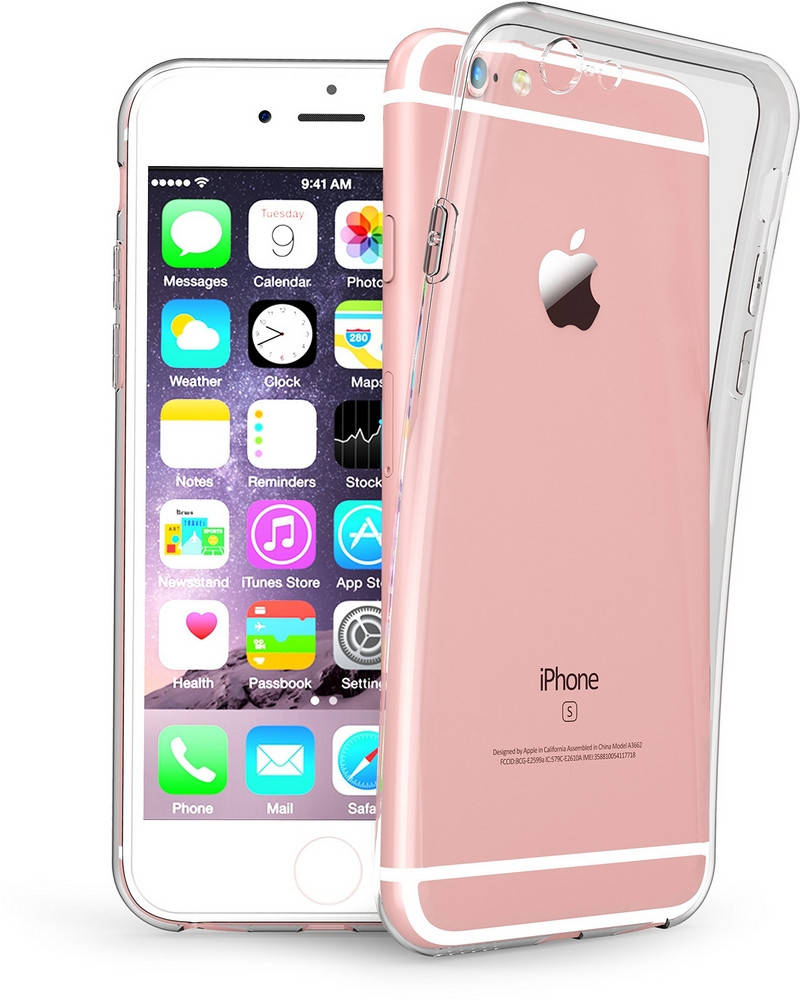 

Прозрачный Чехол MultiCam iPhone 6 6S (ультратонкий силиконовый) (Айфон 6 6С)